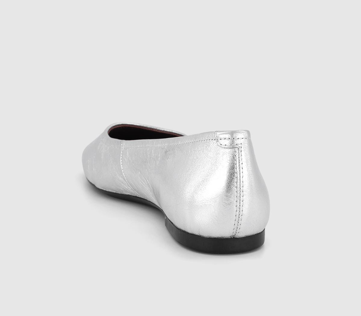 Vagabond Shoemakers Jolin Classic Ballerina Flats Vagabond Shoemakers Jolin Classic Ballerina Flats Silver