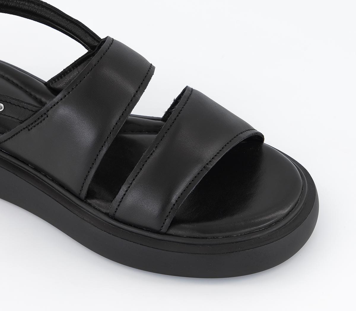 Vagabond ShoemakersBlenda 2 Strap SandalsBlack Leather