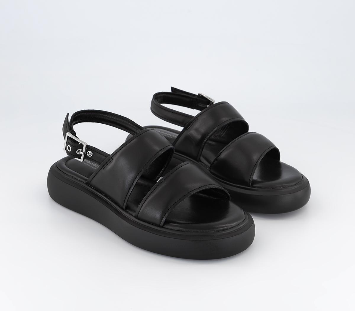 Vagabond ShoemakersBlenda 2 Strap SandalsBlack Leather
