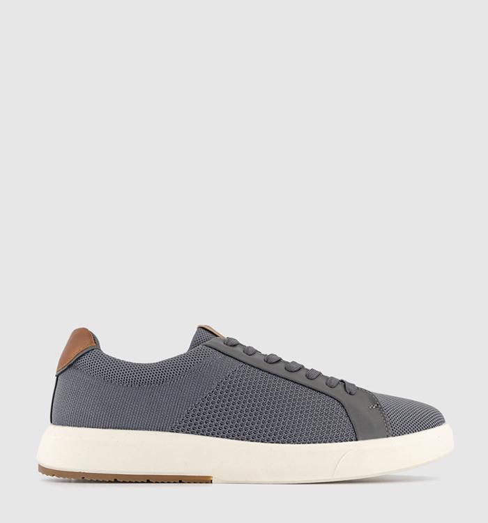 OFFICE Cory Knitted Trainer Grey