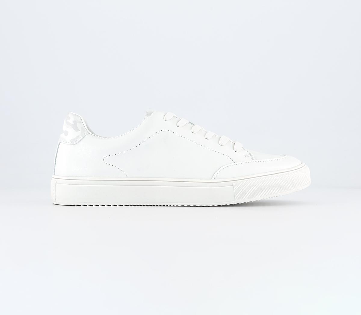 Caden Lace Up Trainers White