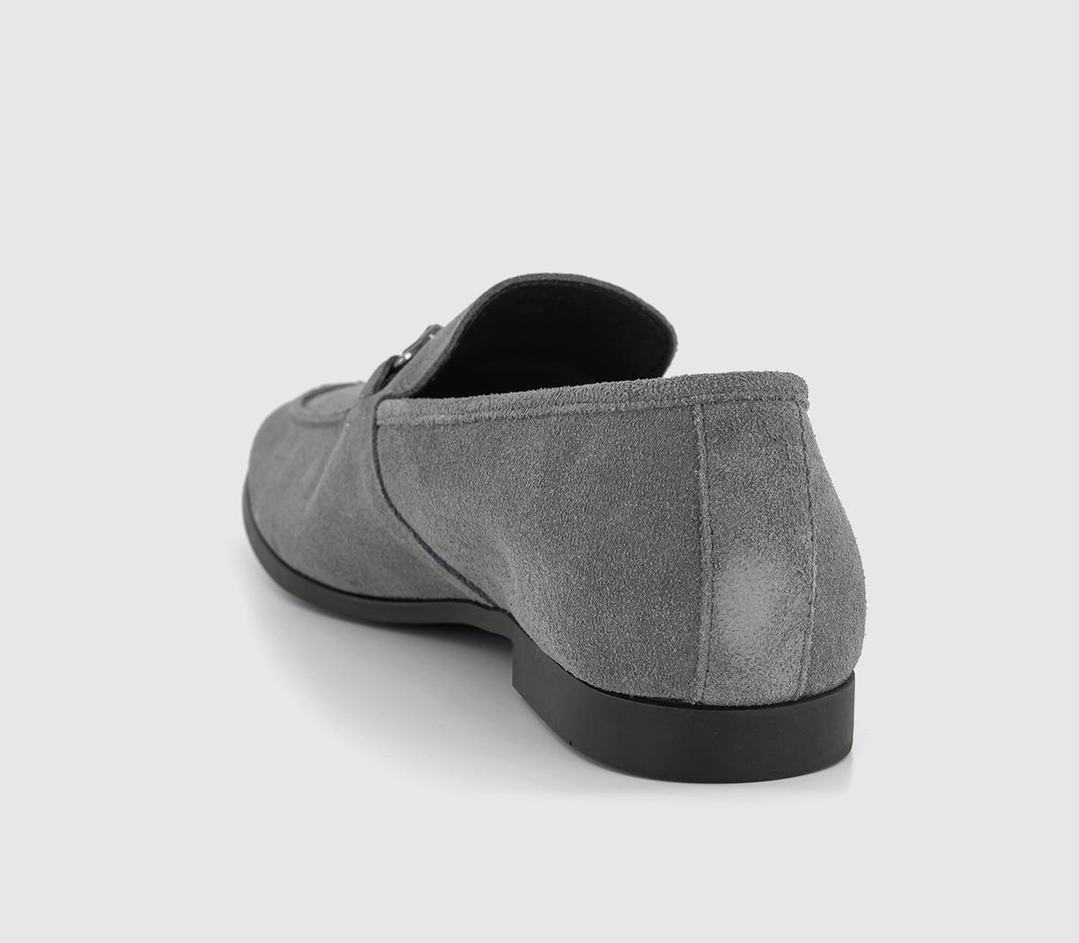 OFFICE Memming Loafers OFFICE Memming Loafers Grey Suede