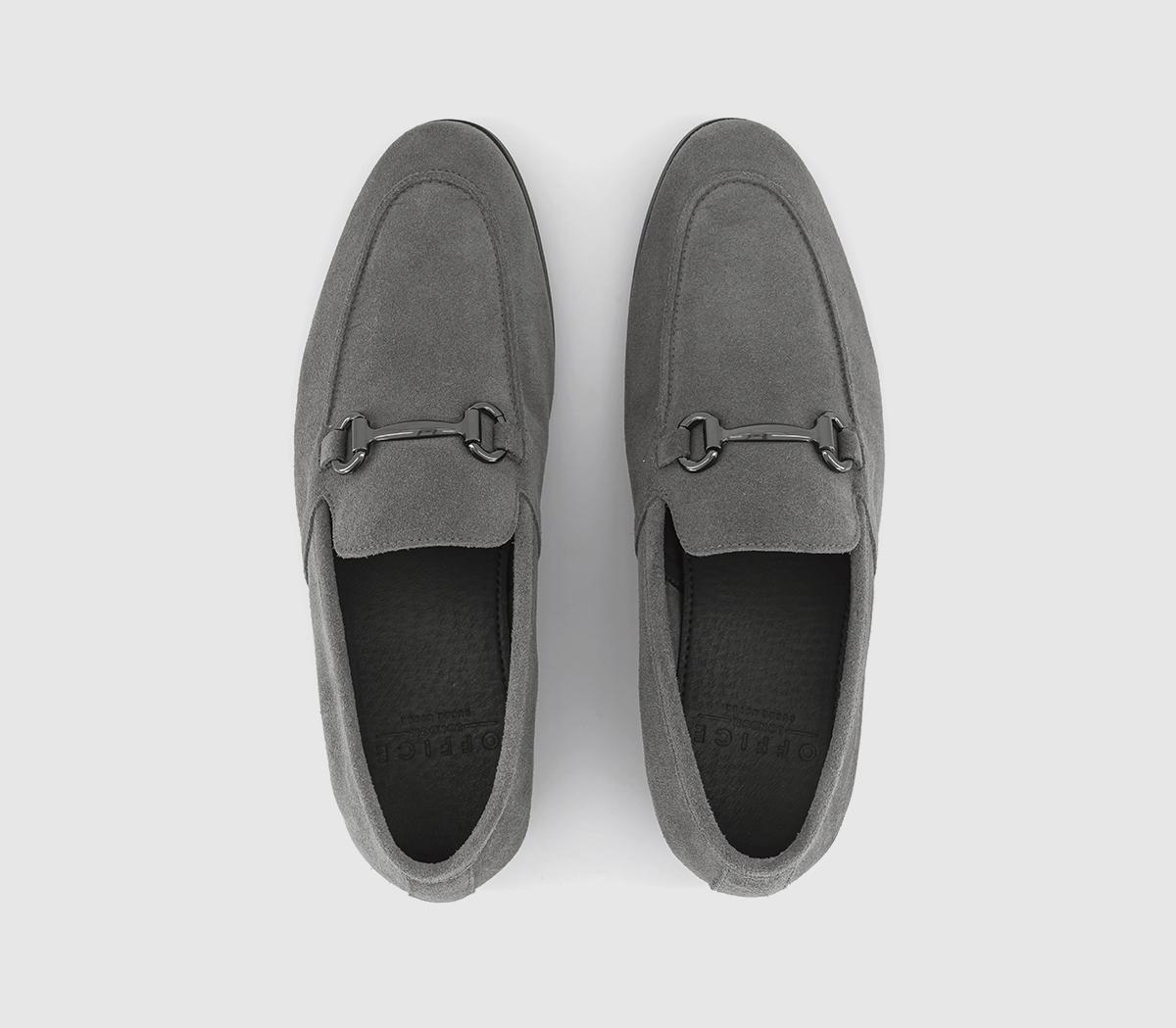 OFFICE Memming Loafers OFFICE Memming Loafers Grey Suede
