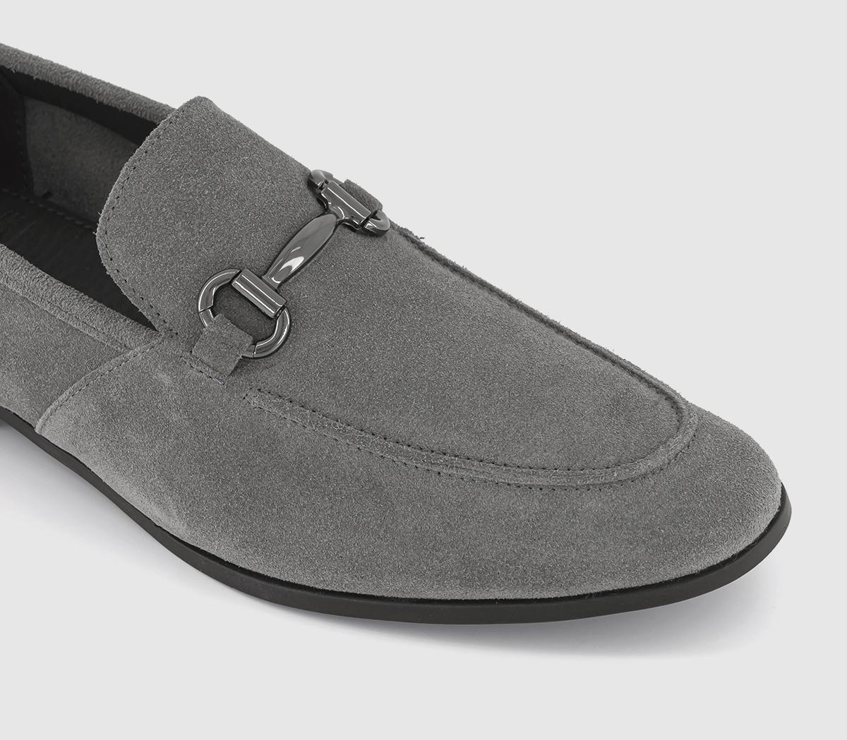 OFFICE Memming Loafers OFFICE Memming Loafers Grey Suede