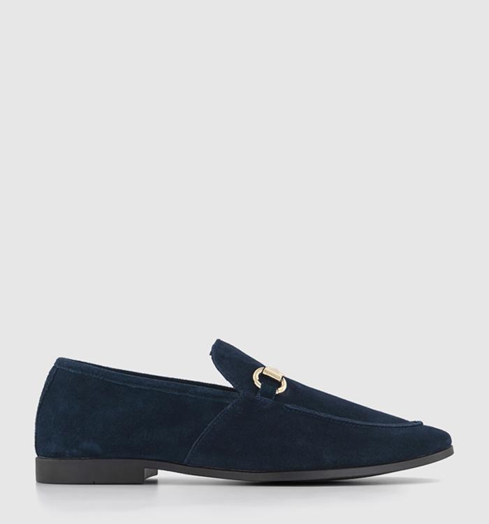 OFFICE Memming Loafers Navy Suede