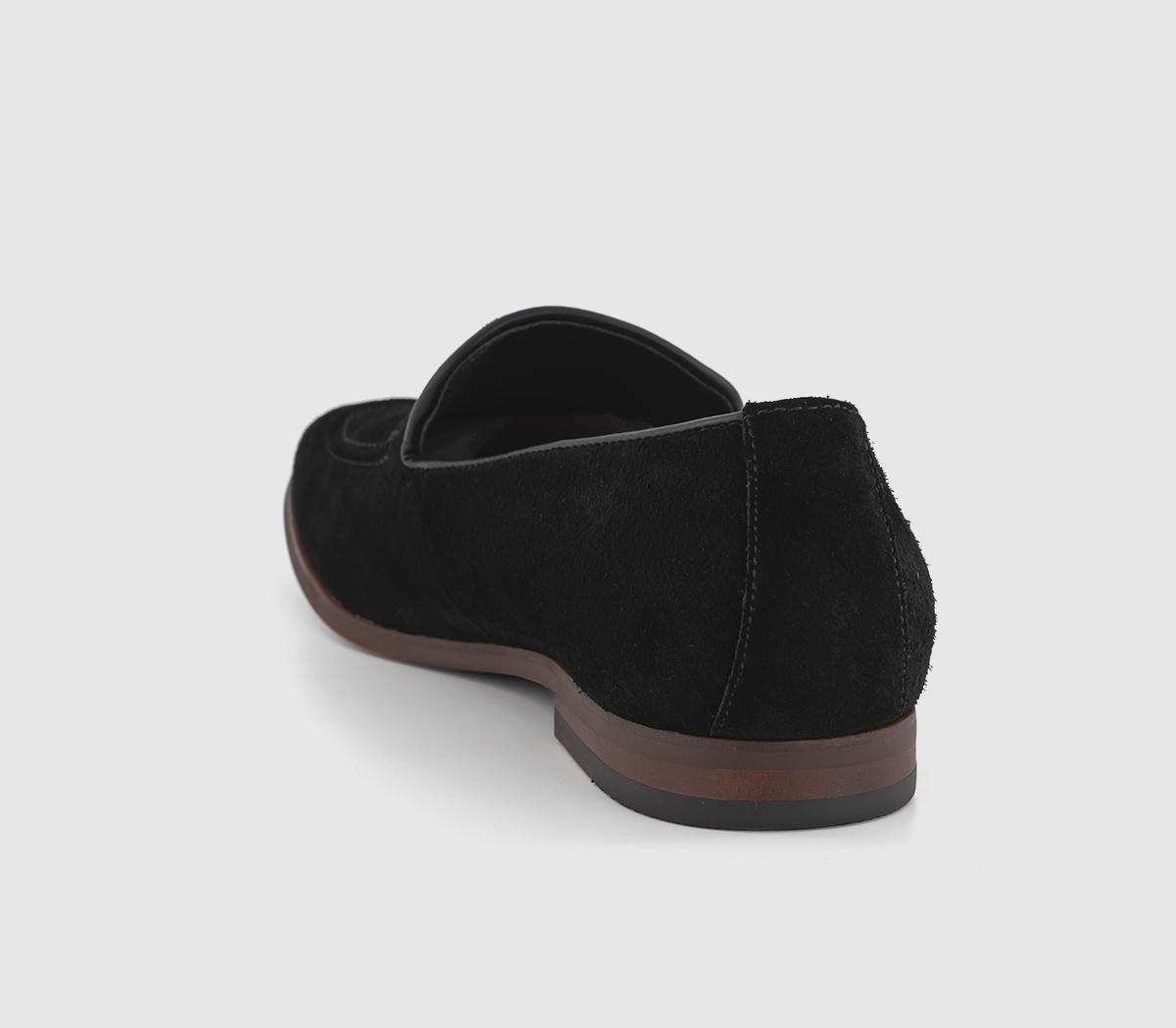 OFFICECody Slip On LoafersBlack Suede