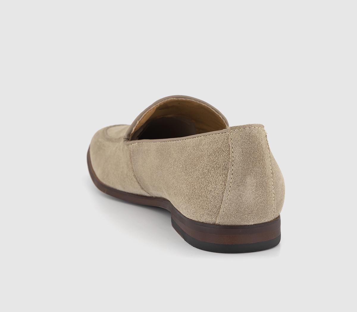 OFFICECody Slip On Loafers OFFICECody Slip On LoafersBeige Suede
