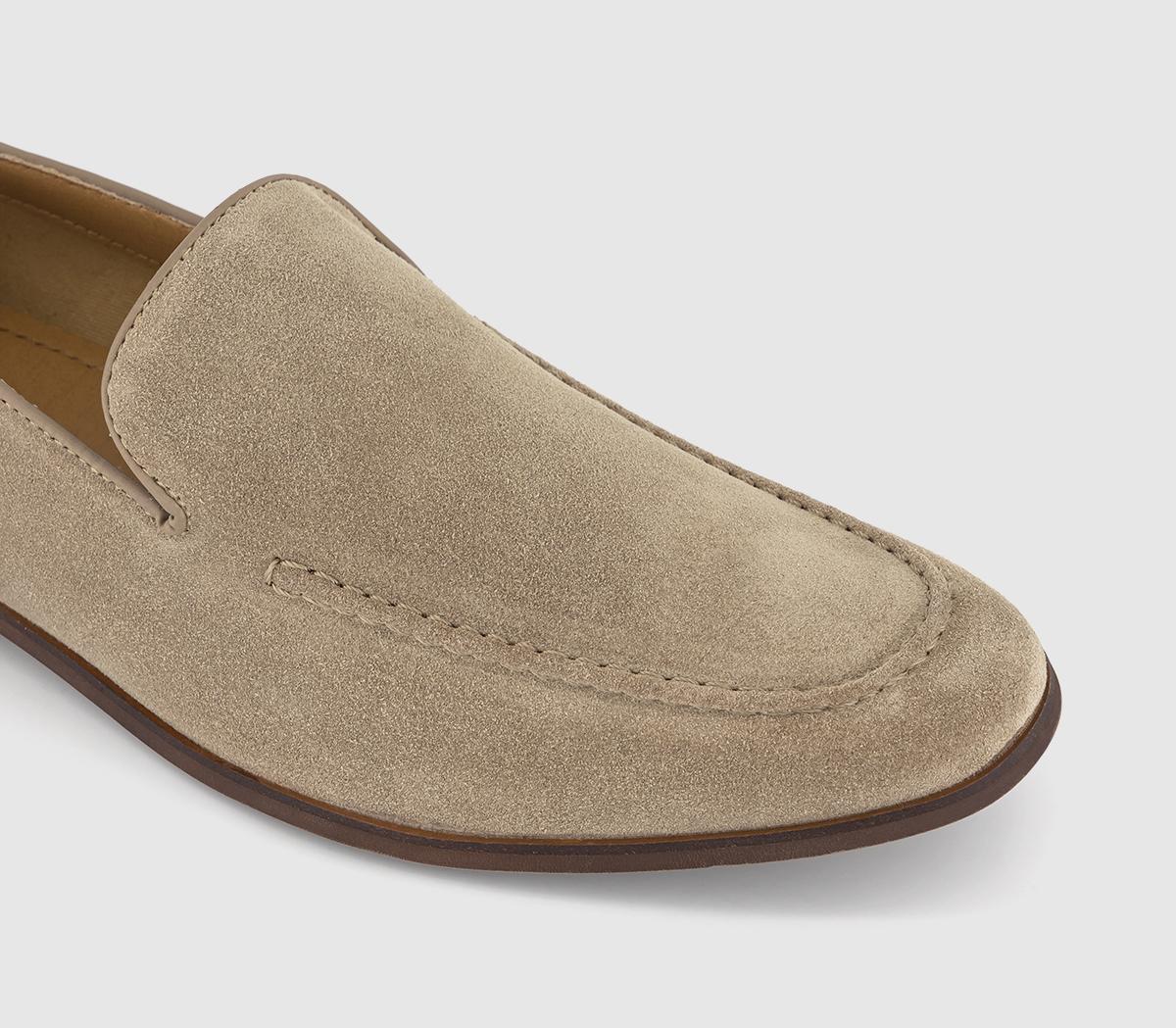 OFFICECody Slip On Loafers OFFICECody Slip On LoafersBeige Suede