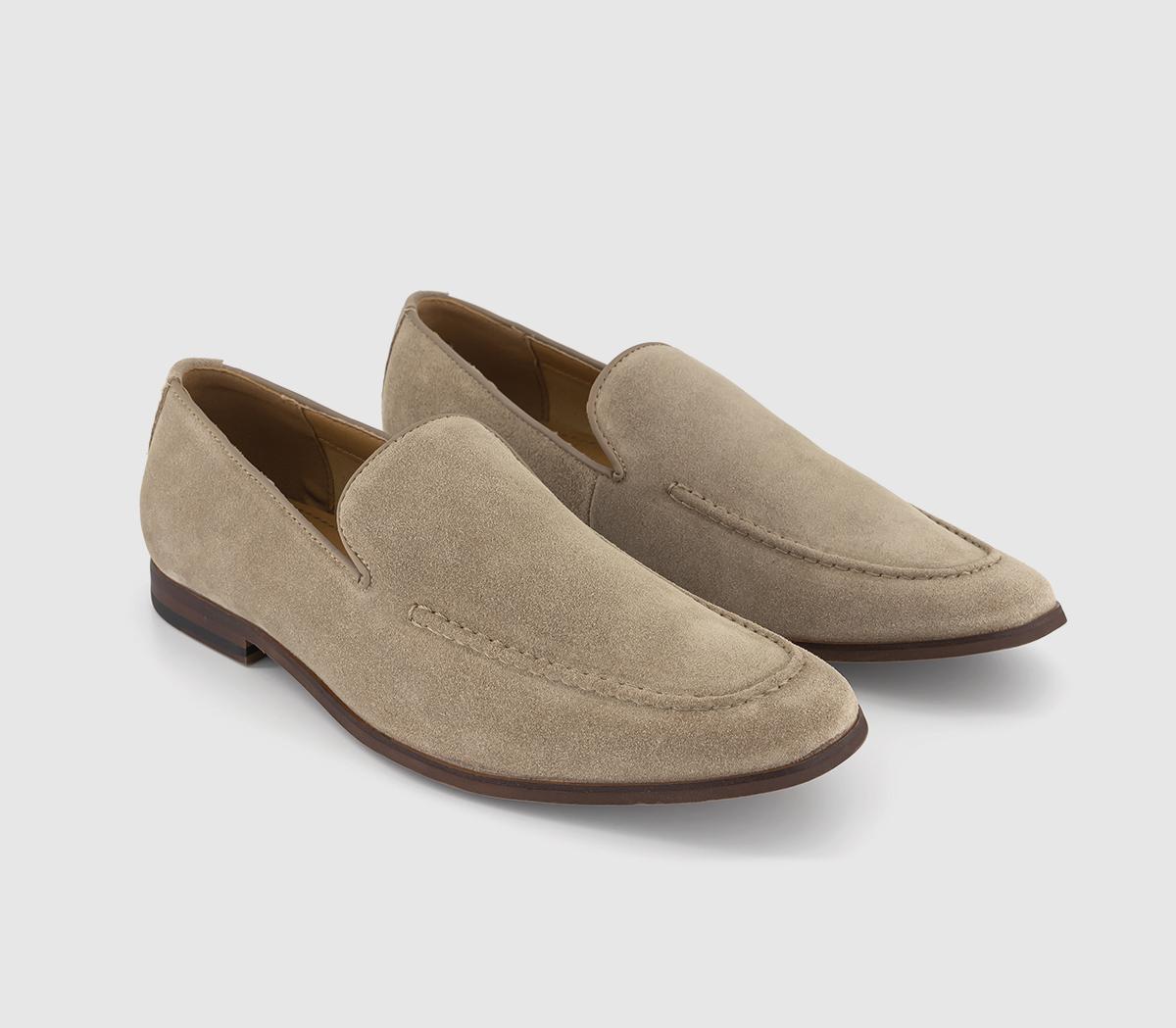 OFFICECody Slip On Loafers OFFICECody Slip On LoafersBeige Suede