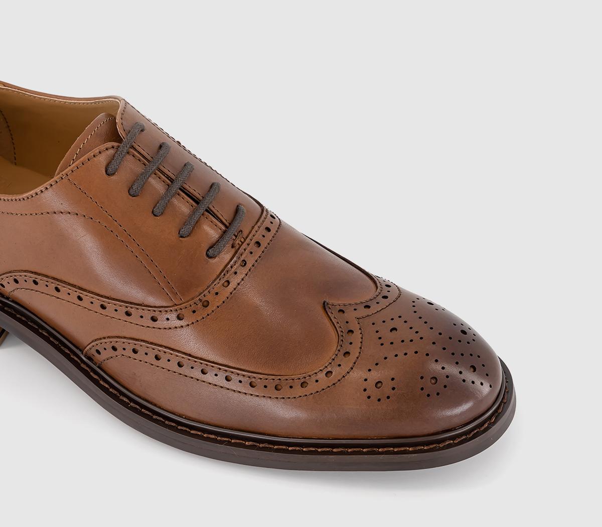 OFFICEMaxwell Oxford BroguesTan Leather