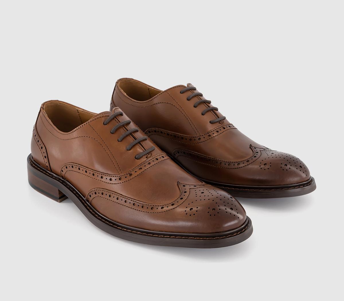 OFFICEMaxwell Oxford BroguesTan Leather