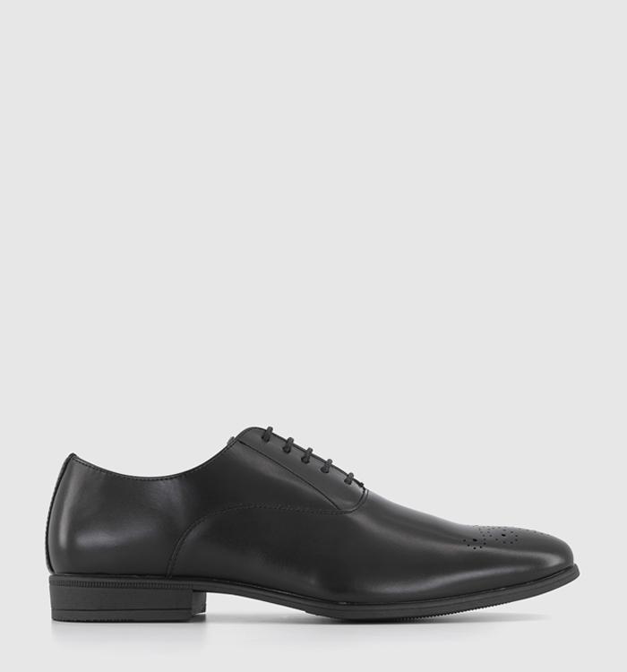 OFFICE Marlo 5 Eye Toerose Oxford Shoes Black