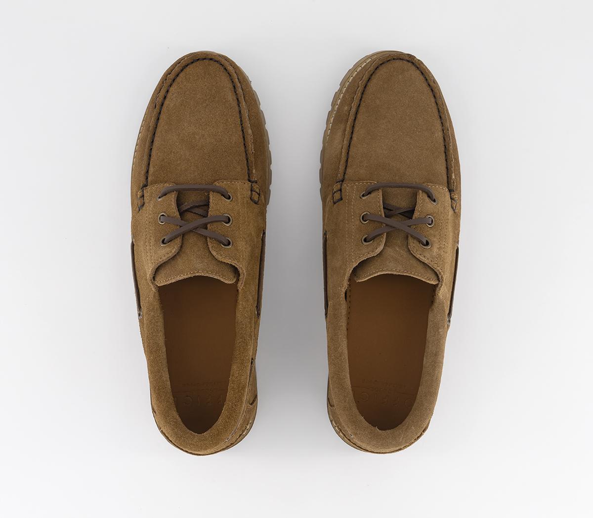 OFFICEColorado Cleated Suede Boat ShoesBrown Suede