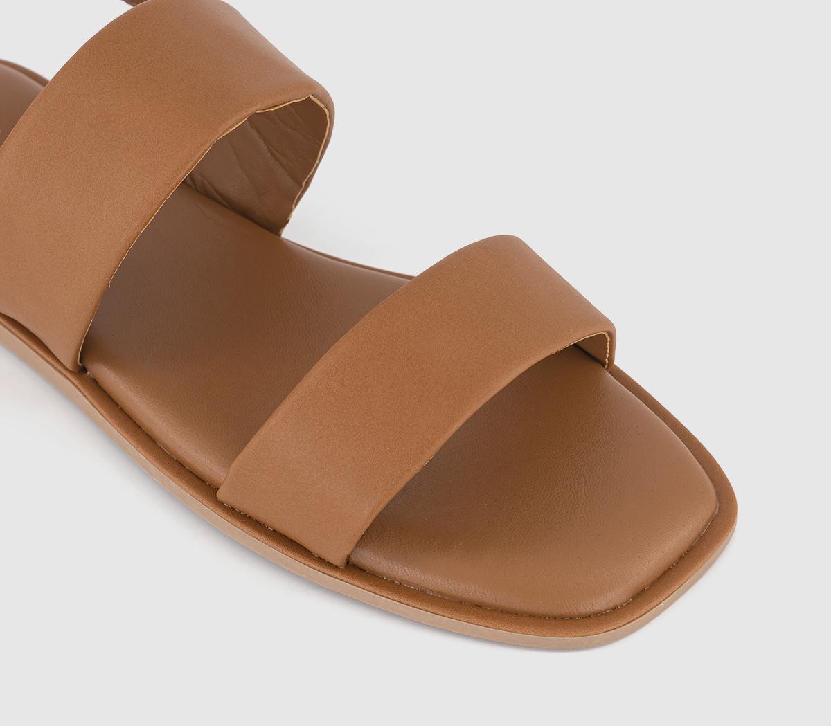 OFFICESea Breeze Double Strap SandalsTan