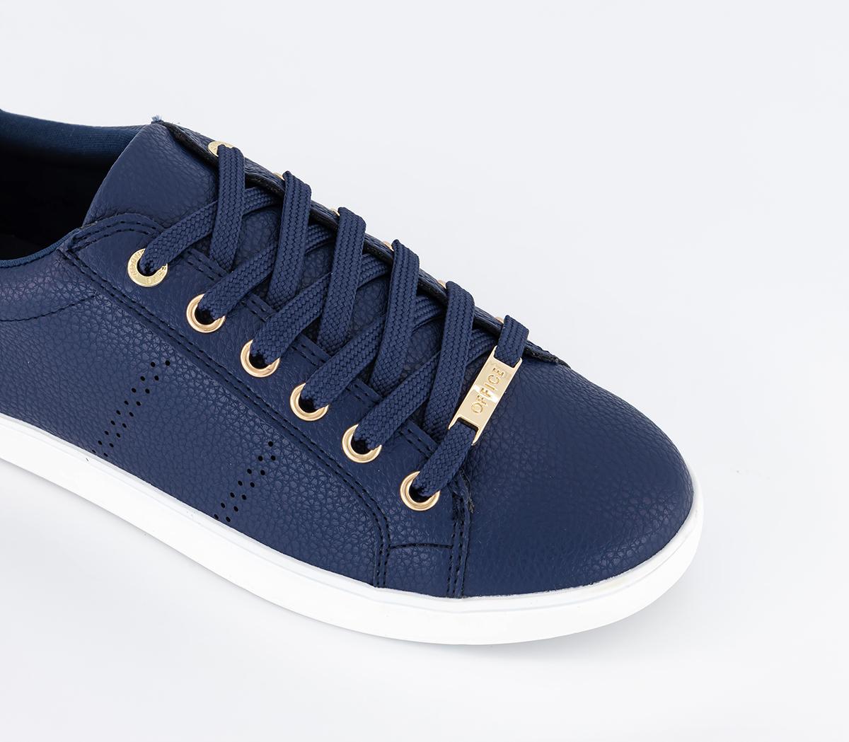 OFFICEForceful Lace Up Trainers OFFICEForceful Lace Up TrainersNavy