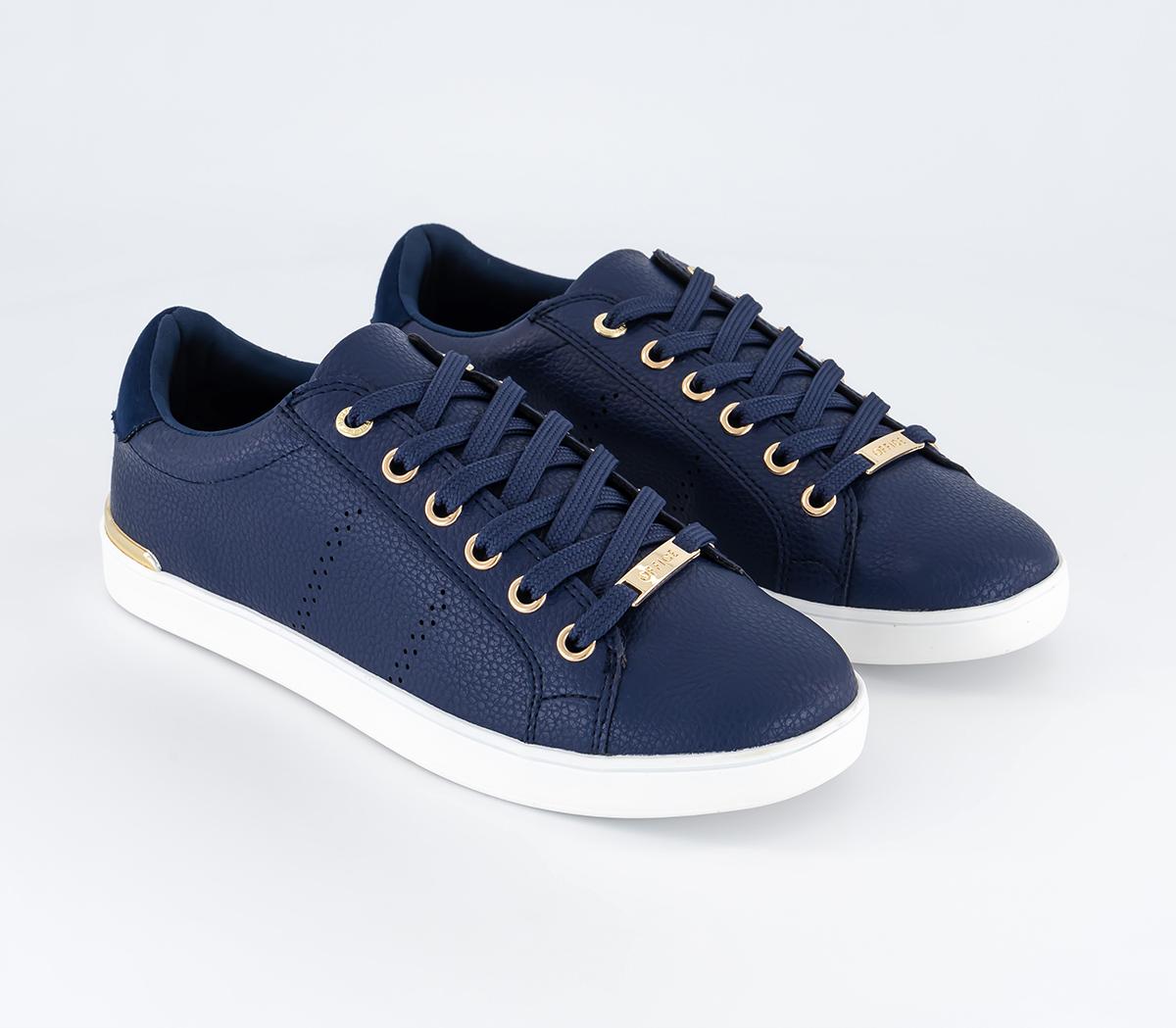 OFFICEForceful Lace Up Trainers OFFICEForceful Lace Up TrainersNavy