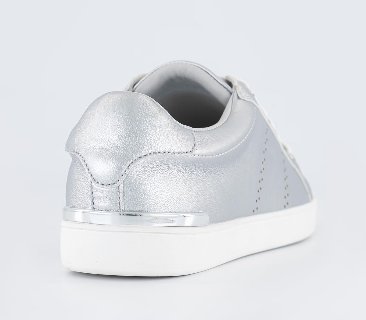 OFFICEForceful Lace Up Trainers OFFICEForceful Lace Up TrainersSilver