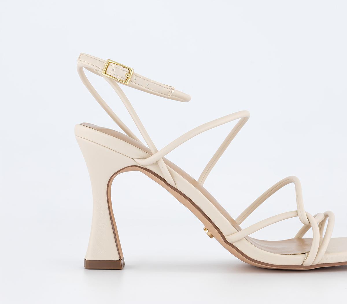 OFFICEWide Fit Million Dollar Strappy SandalsOff White