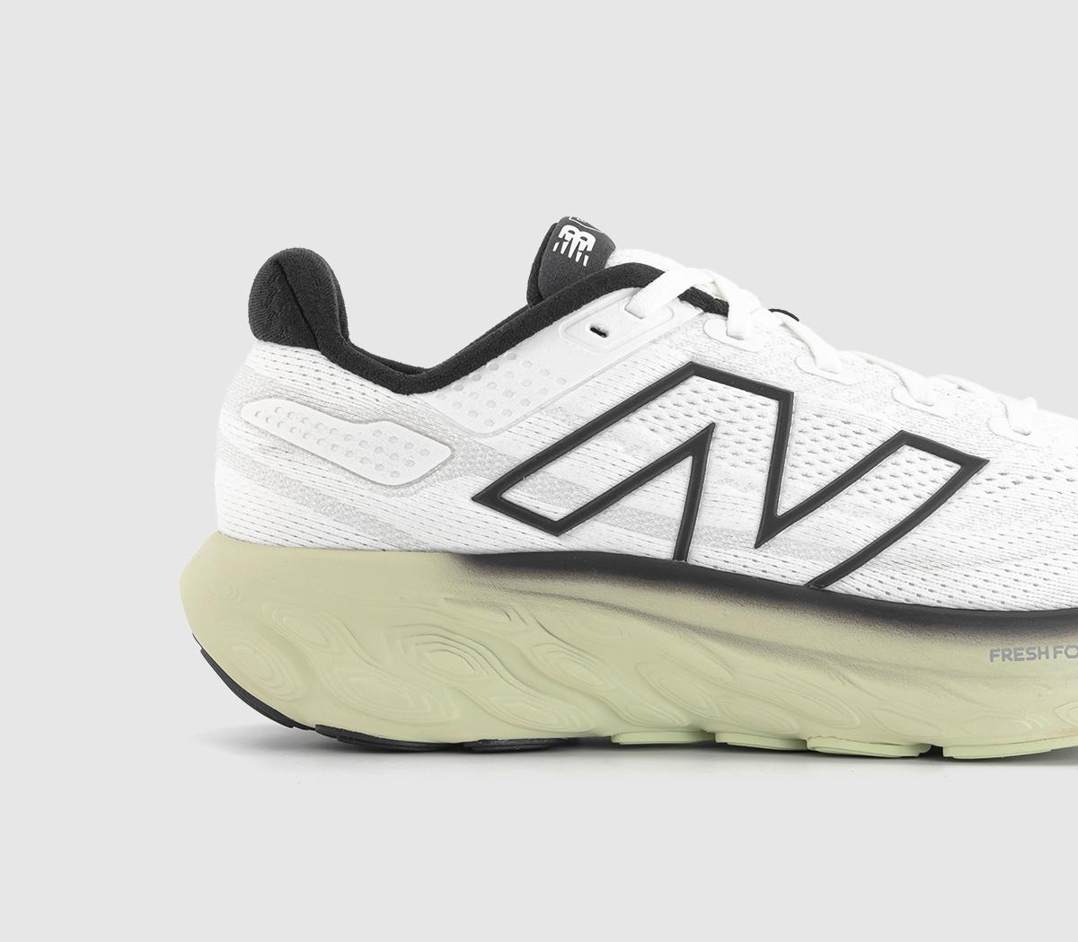 New Balance M1080 Trainers White Black - Men's Trainers