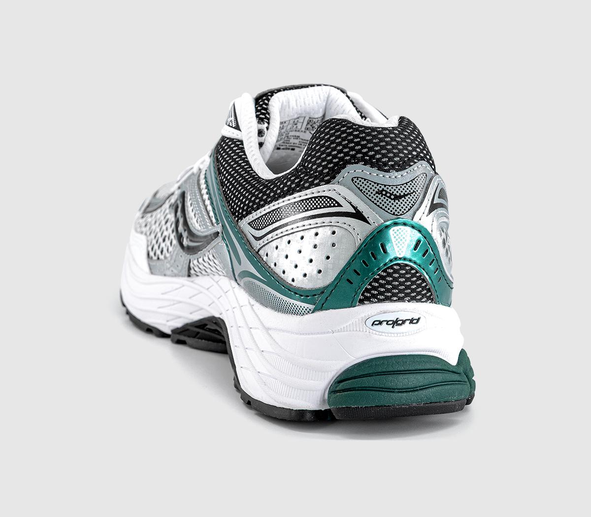 SauconyProgrid Omni 9 TrainersWhite Pine Green