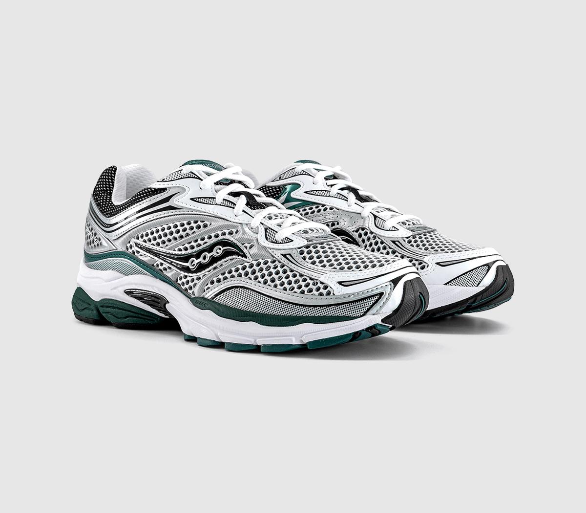 SauconyProgrid Omni 9 TrainersWhite Pine Green