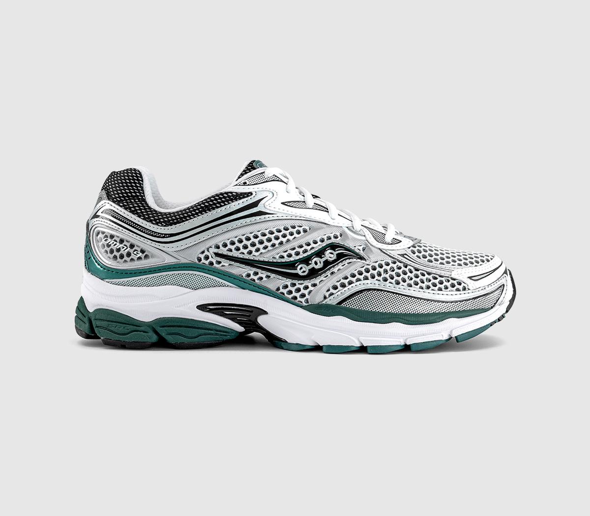 SauconyProgrid Omni 9 TrainersWhite Pine Green