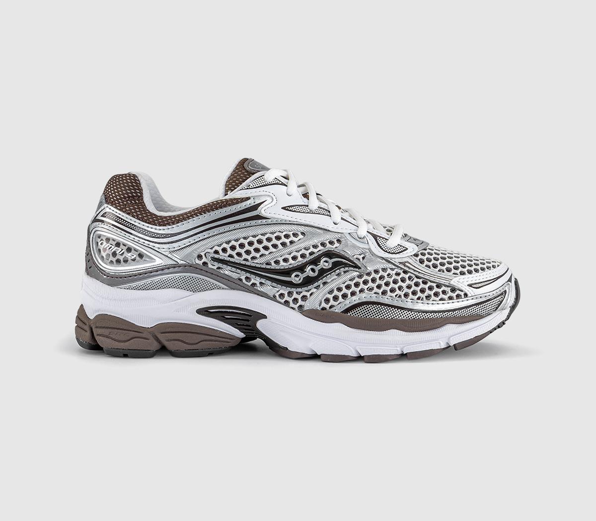 SauconyProgrid Omni 9 TrainersWhite Brown