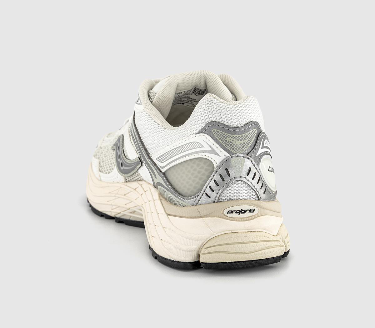 SauconyProgrid Omni 9 TrainersWhite Silver