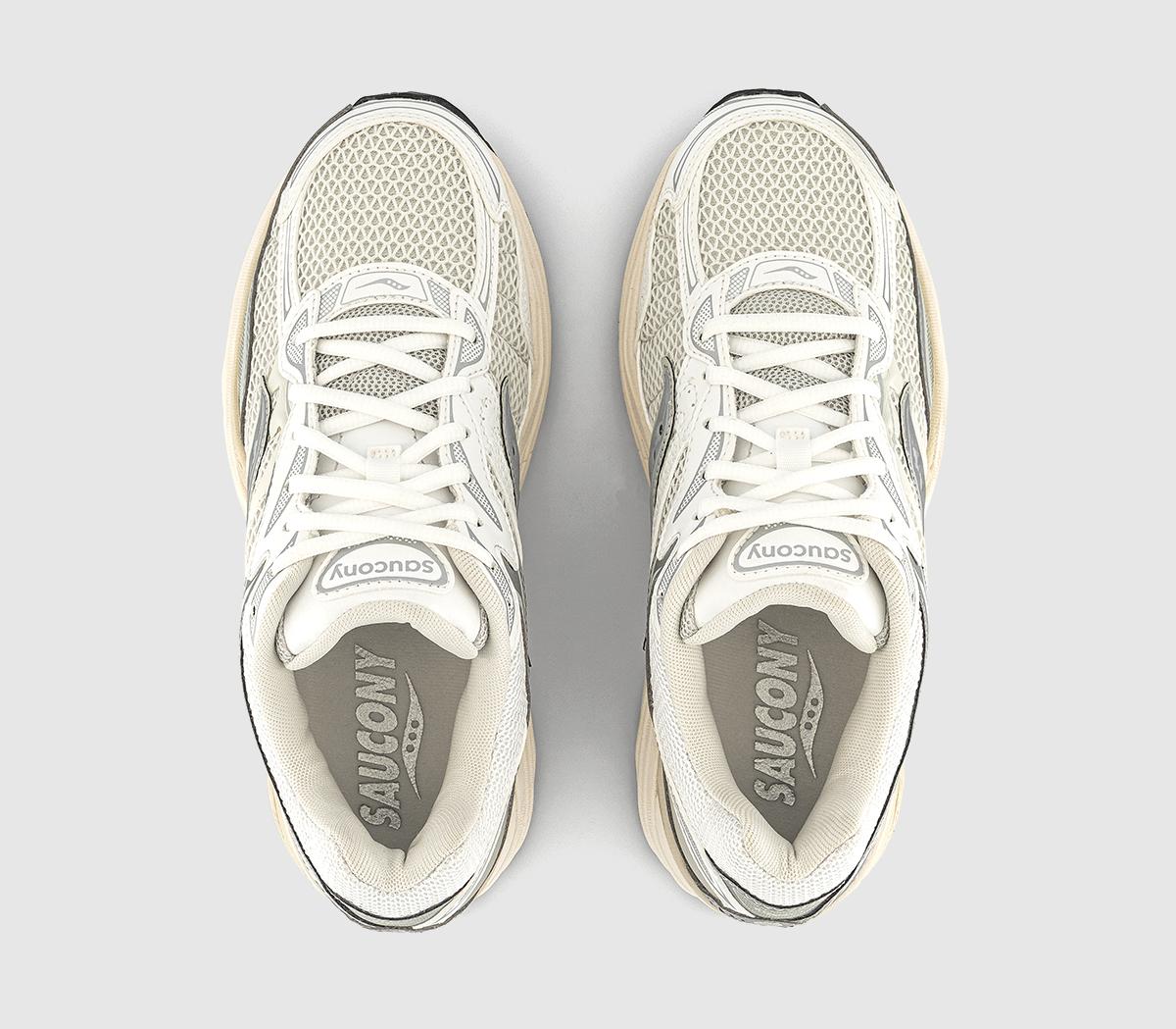 SauconyProgrid Omni 9 TrainersWhite Silver