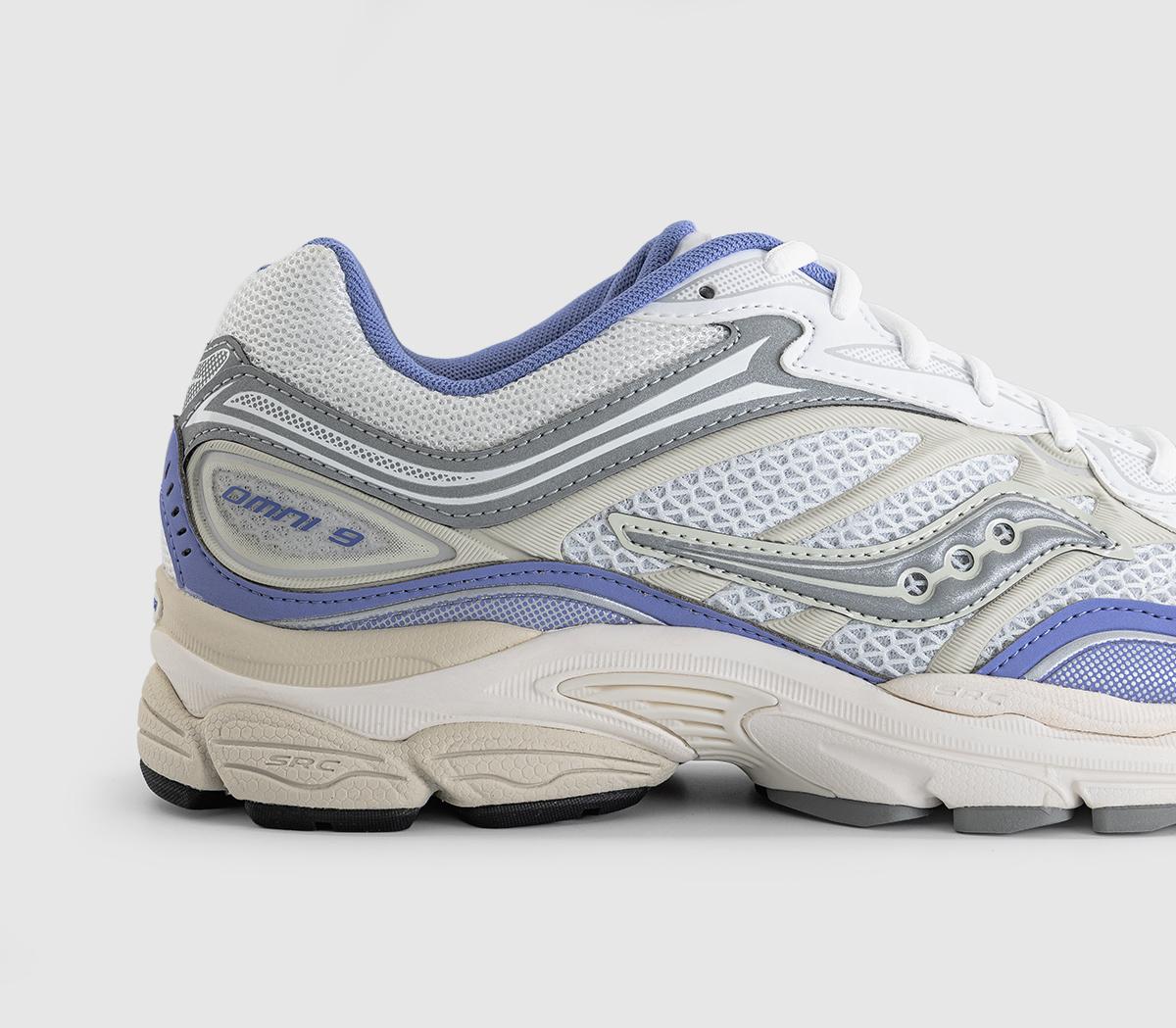 SauconyProgrid Omni 9 TrainersWhite Purple