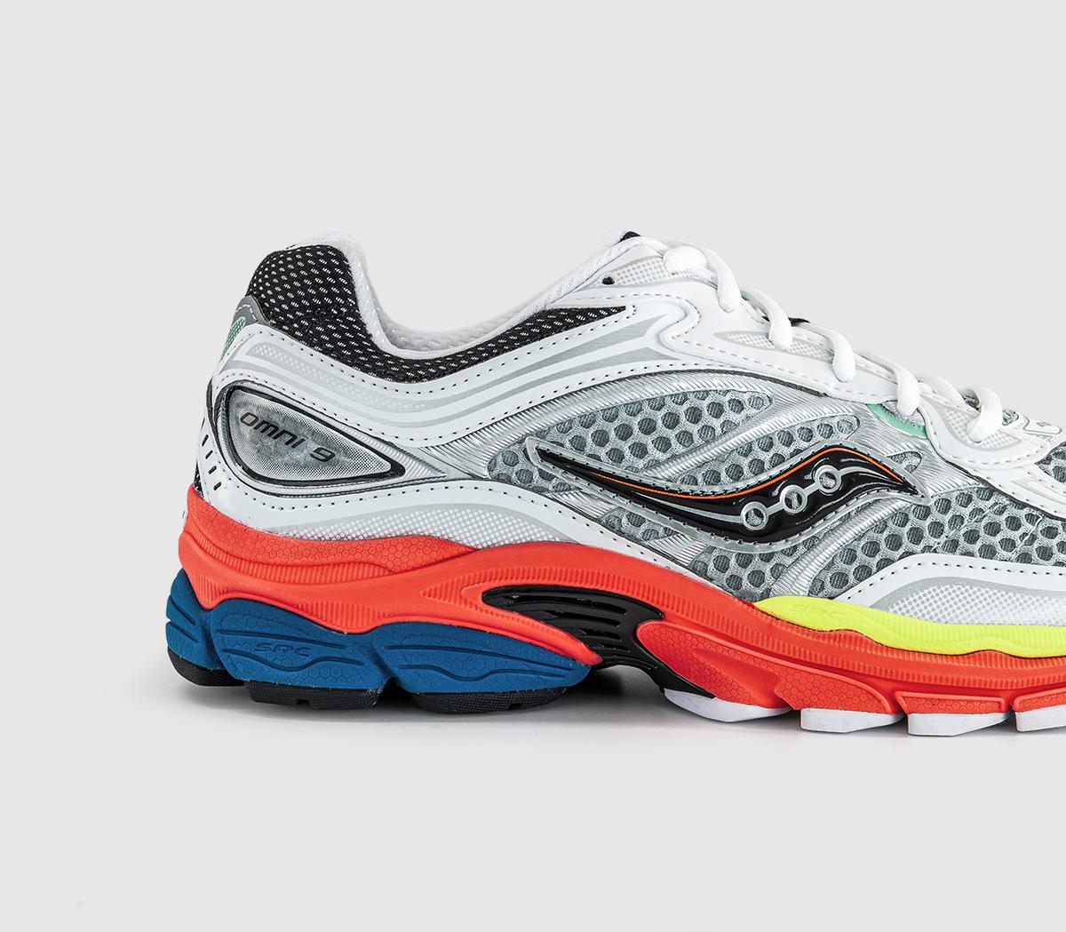SauconyProgrid Omni 9 TrainersWhite Vizired