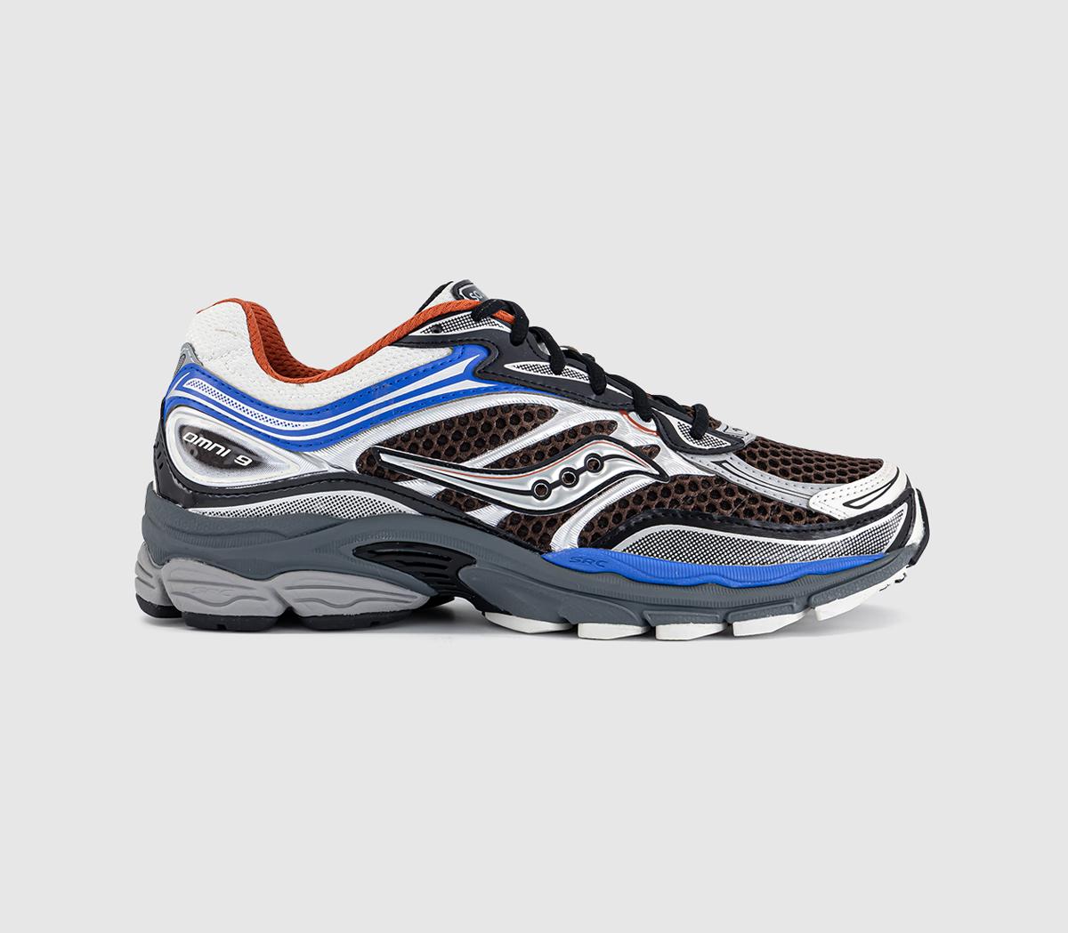 Saucony Progrid Omni 9 Trainers Torte Dazzle In  Grey in Men's Size 10, Offspring