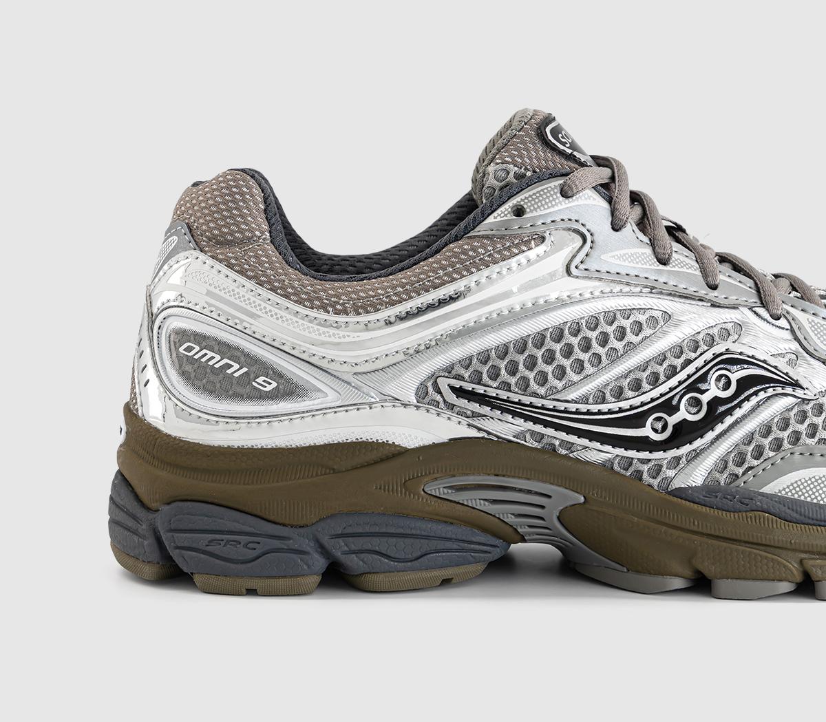 SauconyProgrid Omni 9 TrainersDebonair Silver