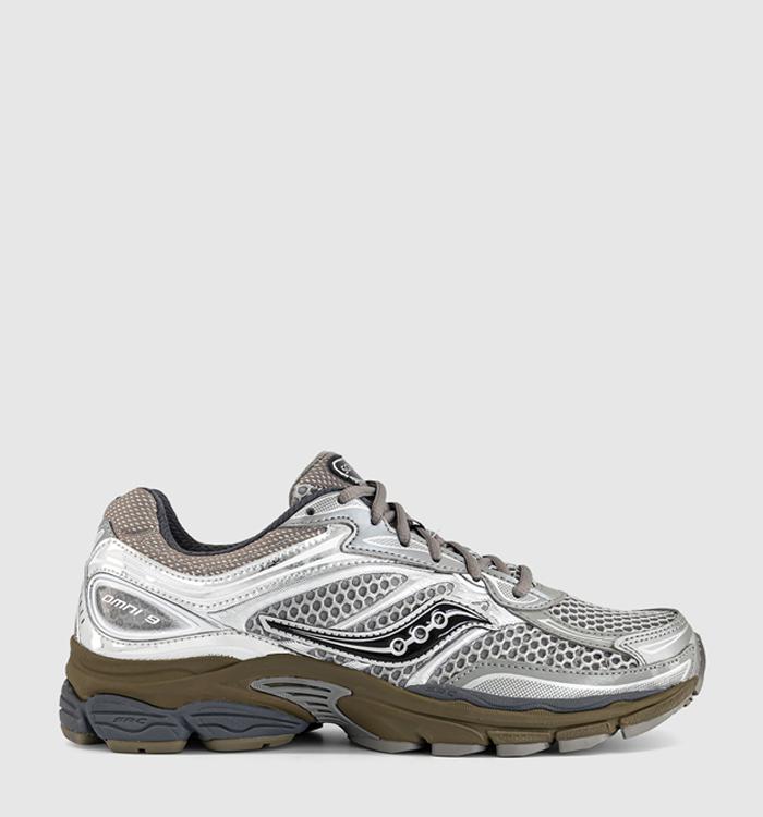 Saucony Progrid Omni 9 Trainers Debonair Silver