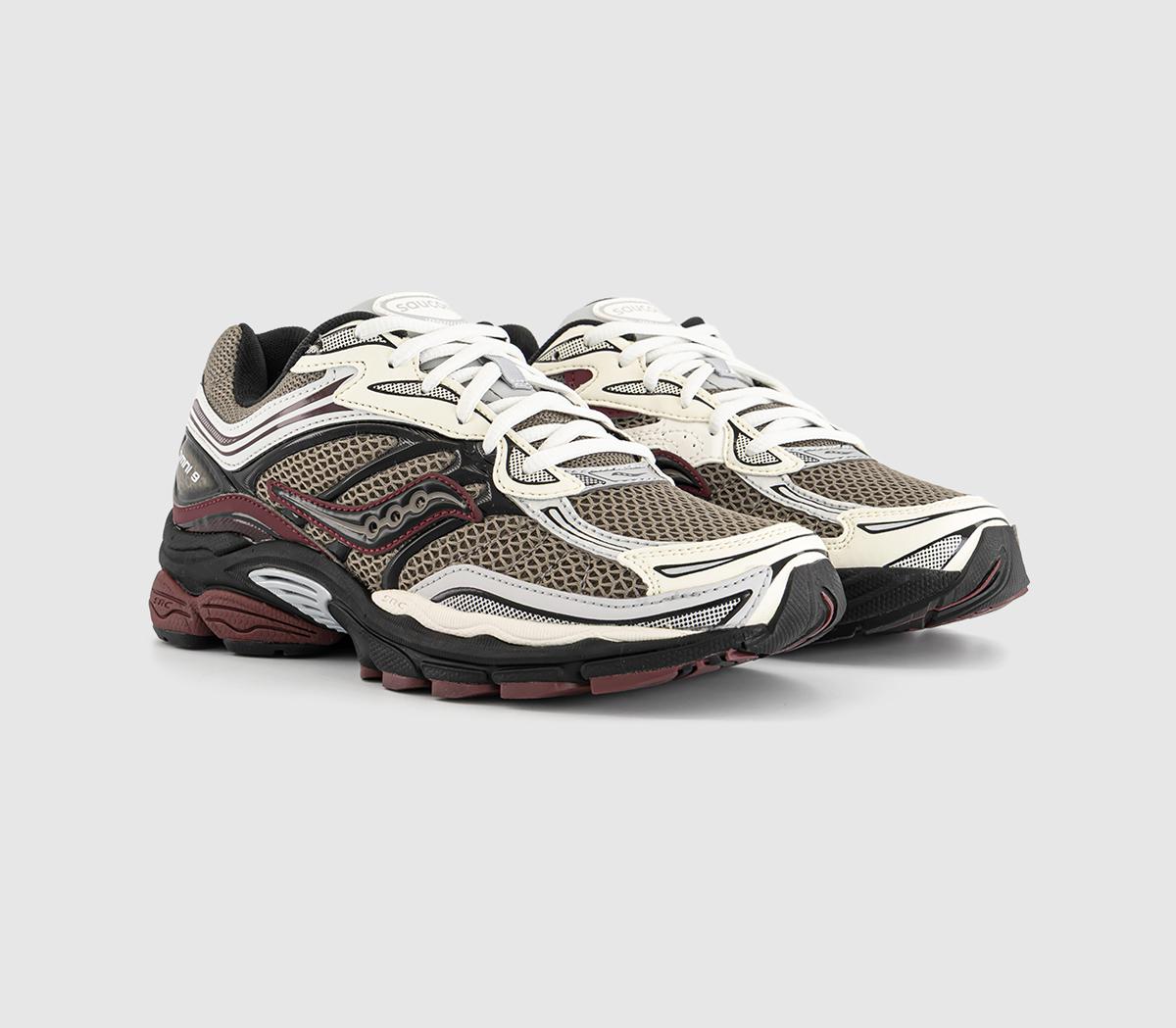SauconyProgrid Omni 9 TrainersTan Maroon