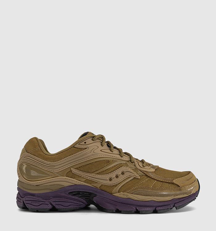 Saucony Progrid Omni 9 Trainers Brown Wine