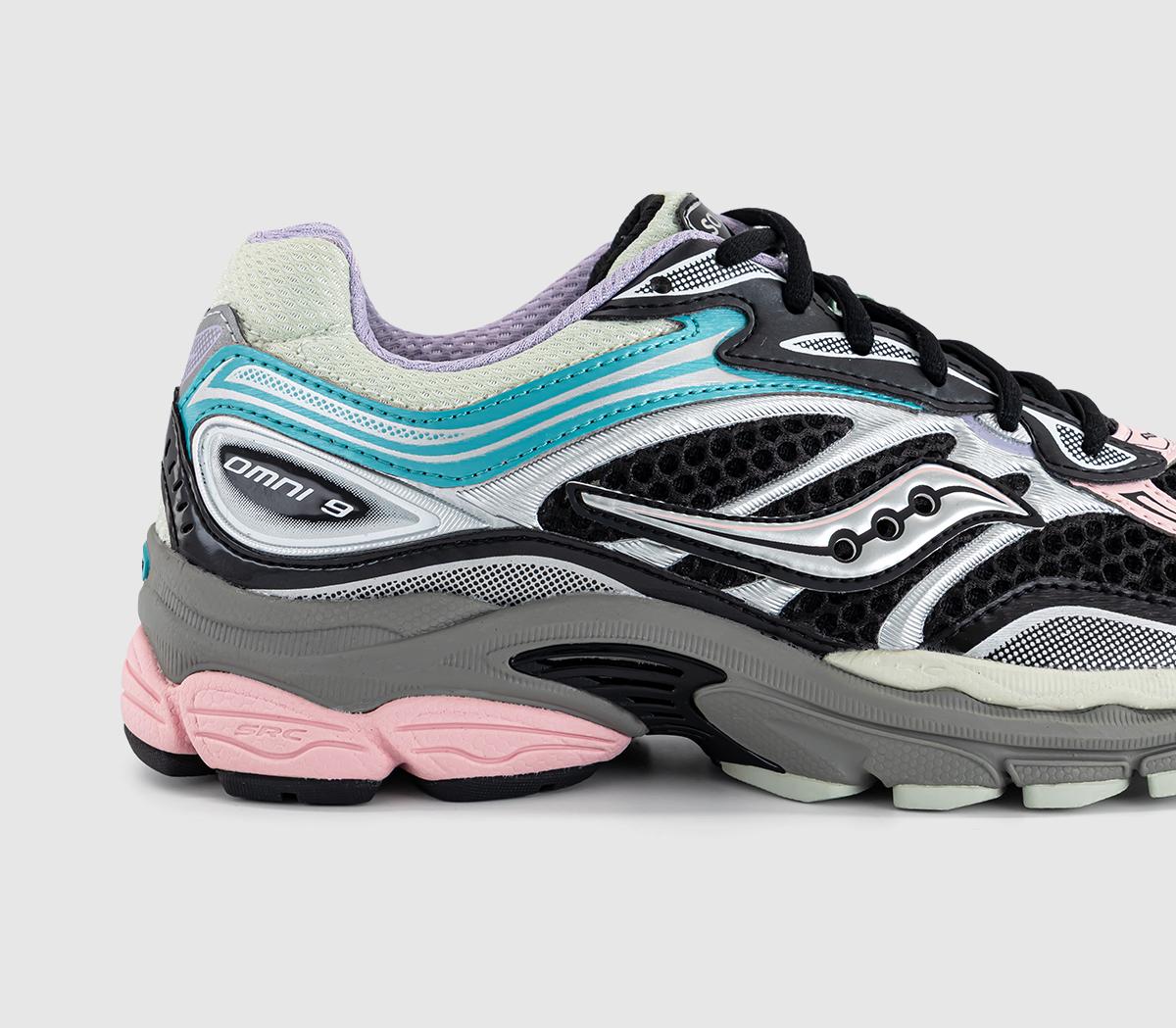 SauconyProgrid Omni 9 TrainersBlack Multi