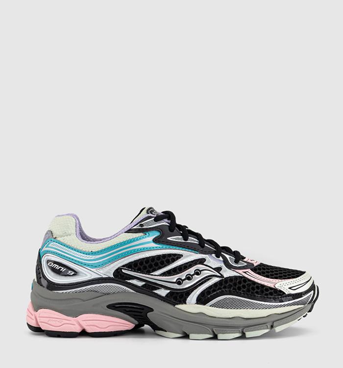 Saucony Progrid Omni 9 Trainers Black Multi
