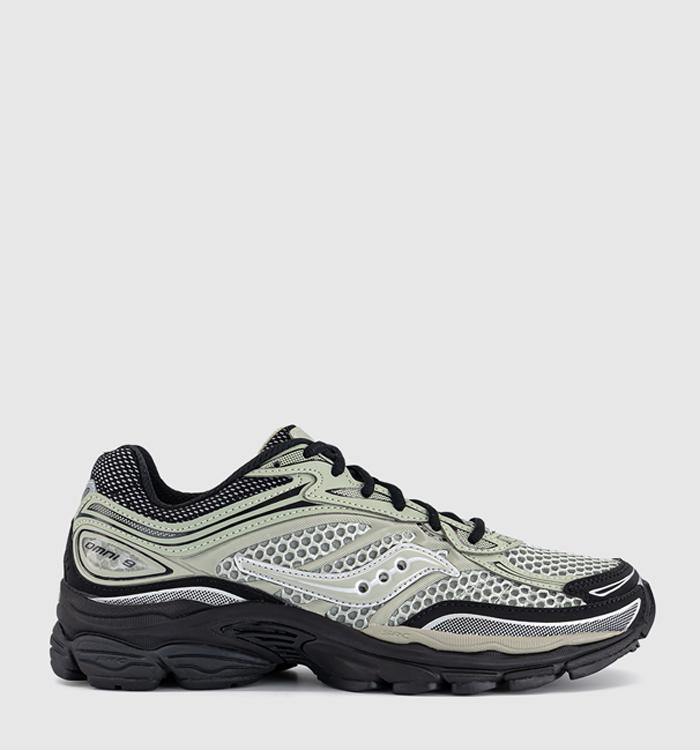 Saucony Progrid Omni 9 Trainers Sage Black