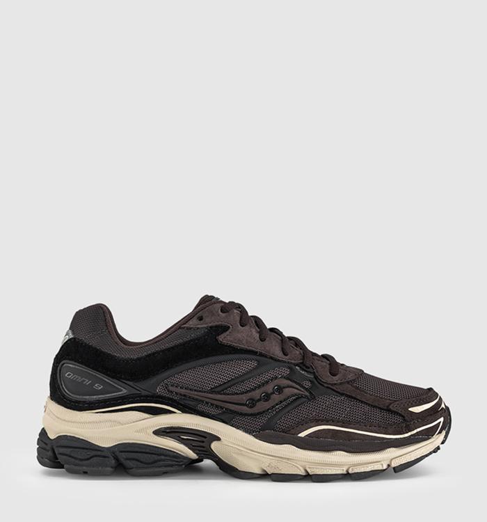 Saucony Progrid Omni 9 Trainers Torte Black