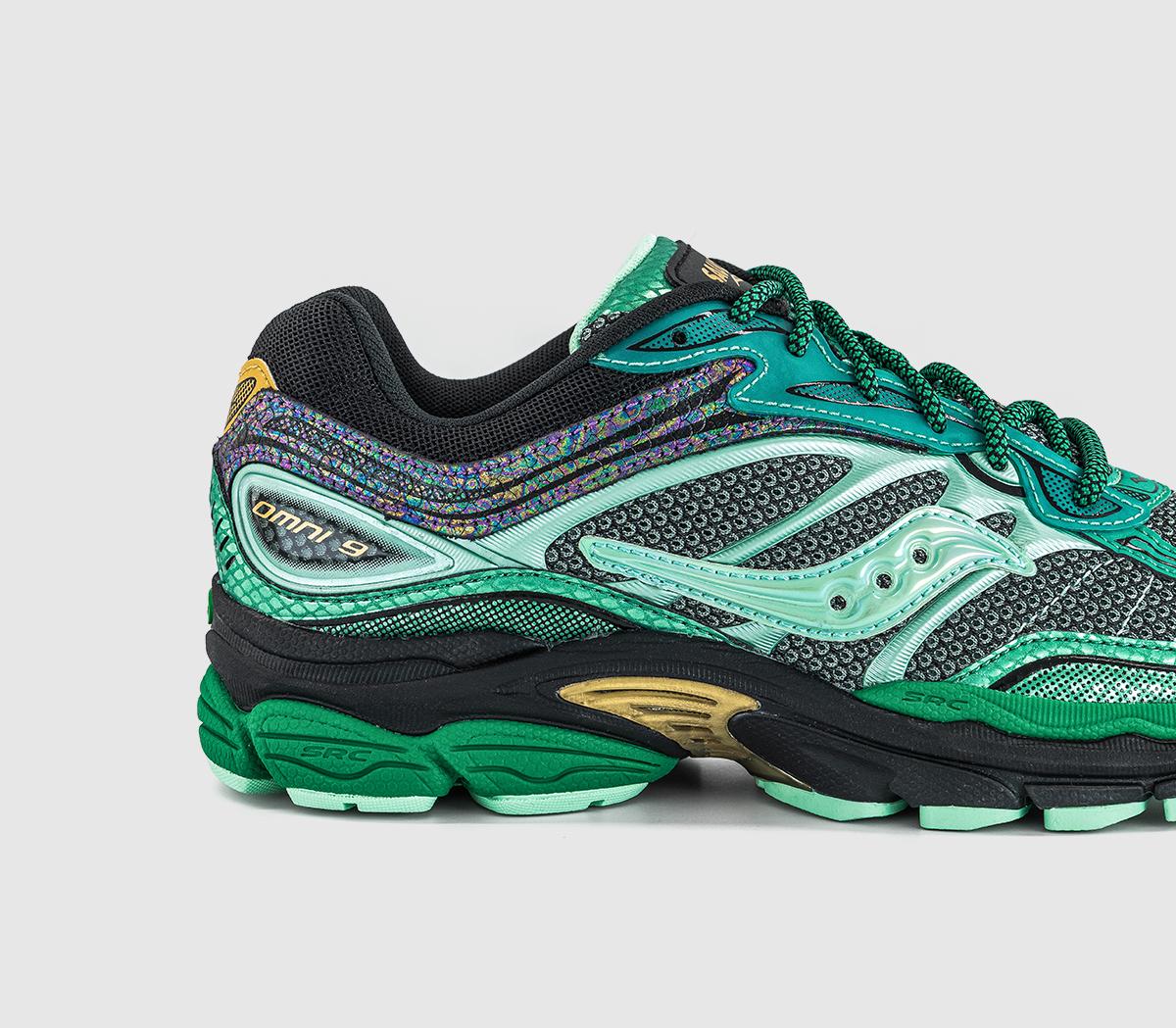 SauconyProgrid Omni 9Green Glow