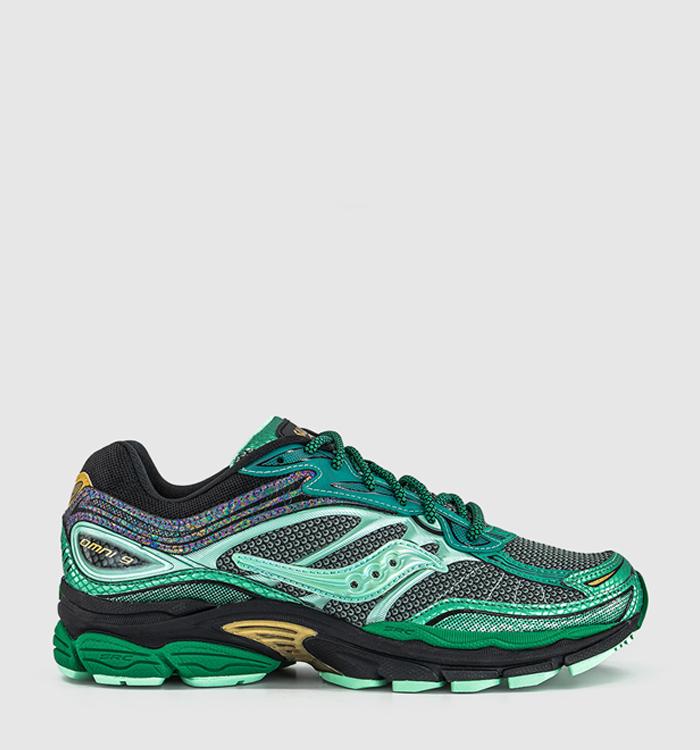 Saucony Progrid Omni 9 Green Glow