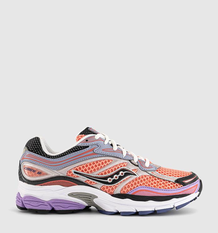 Saucony Progrid Omni 9 Trainers Pink Purple