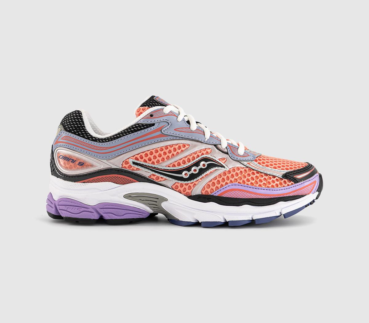 SauconyProgrid Omni 9 TrainersPink Purple