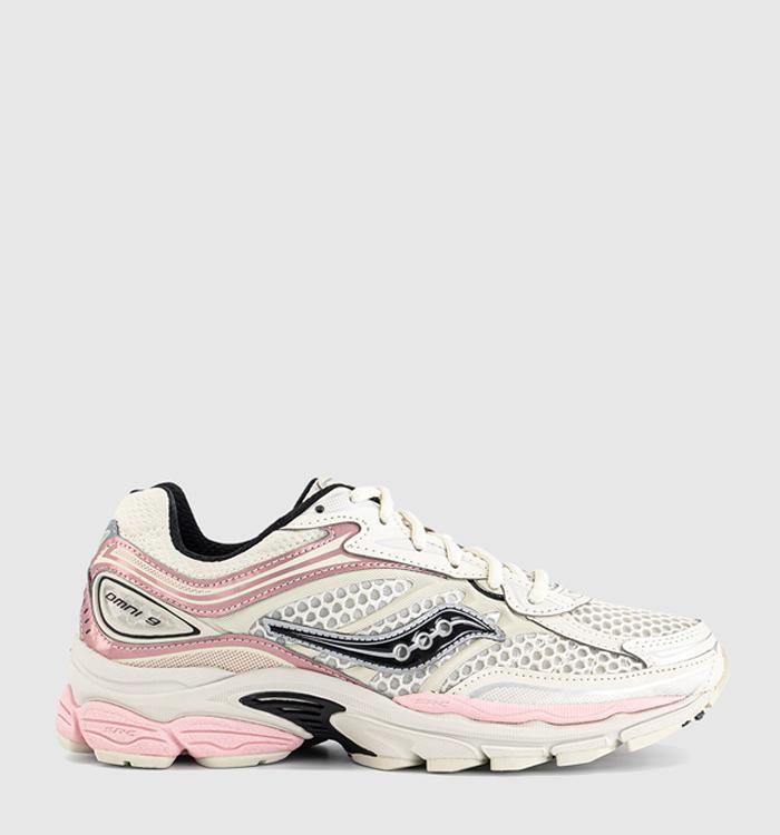 Saucony Progrid Omni 9 Trainers Eggshell Touch