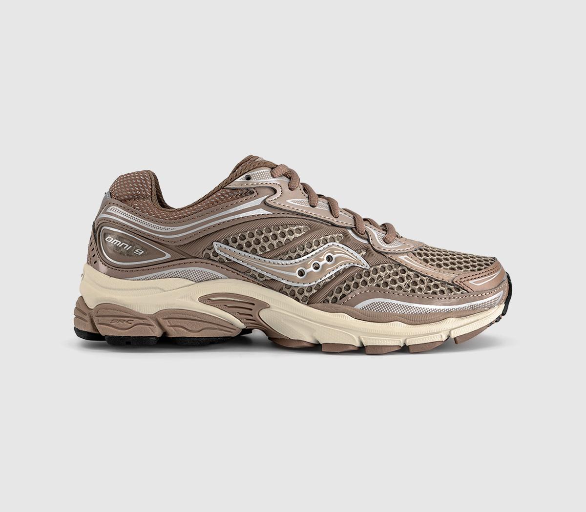 SauconyProgrid Omni 9 TrainersSaddle Eggshell