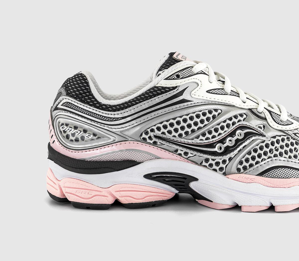 SauconyProgrid Omni 9 TrainerSilver Pink