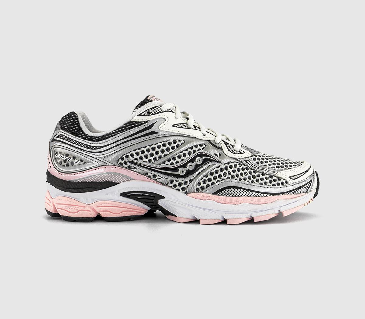 SauconyProgrid Omni 9 TrainerSilver Pink