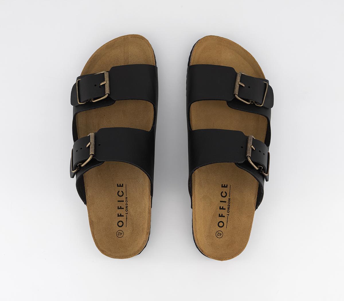 OFFICELivingstone Double Strap FootbedsBlack