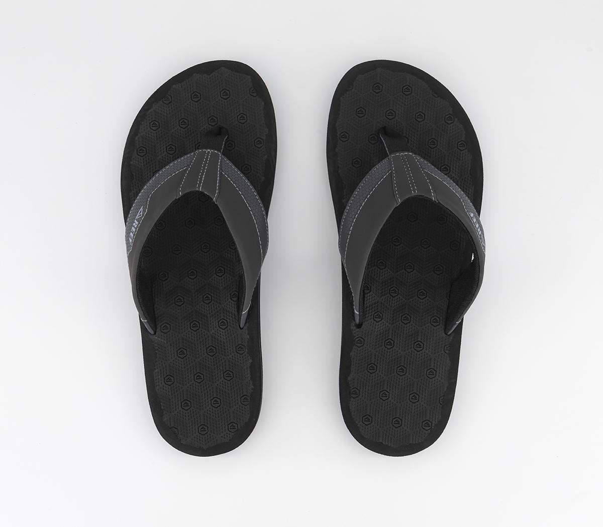 ReefRipper Toe Thong Sandals Dark Grey